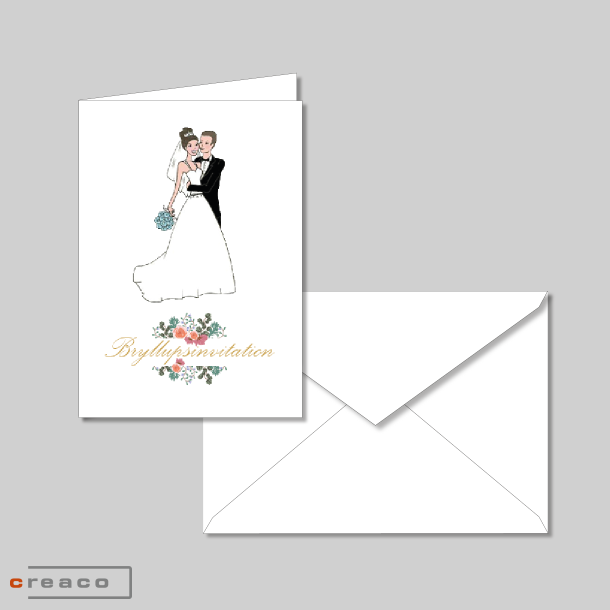 Bryllupsinvitation