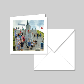 Dobbeltkort Trappemonumentet i Hirtshals